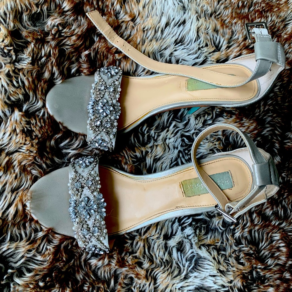 Beautiful Betsey Johnson heeled sandals